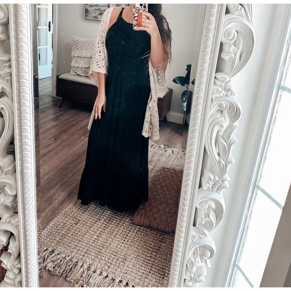 Total darling soft + flowy empire waist stretch maxi dress - Picture 1 of 6